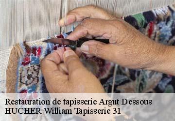 Restauration de tapisserie  argut-dessous-31440 HUCHER William Tapisserie 31