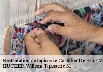 Restauration de tapisserie  castillon-de-saint-martory-31360 HUCHER William Tapisserie 31