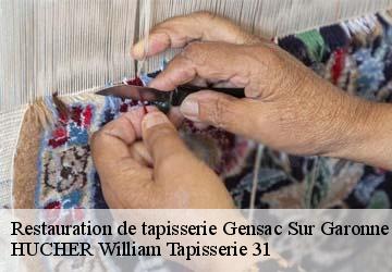 Restauration de tapisserie  gensac-sur-garonne-31310 HUCHER William Tapisserie 31