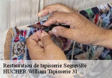 Restauration de tapisserie  segreville-31460 HUCHER William Tapisserie 31
