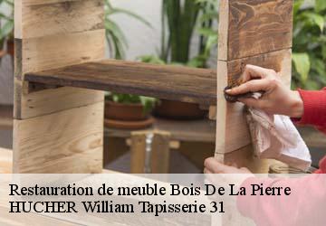 Restauration de meuble  bois-de-la-pierre-31390 HUCHER William Tapisserie 31