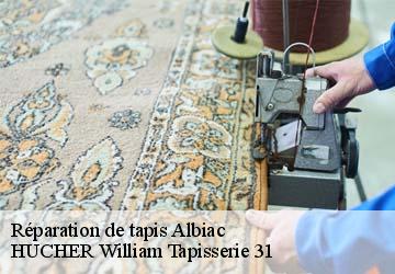 Réparation de tapis  albiac-31460 HUCHER William Tapisserie 31