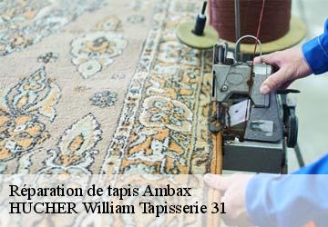 Réparation de tapis  ambax-31230 HUCHER William Tapisserie 31