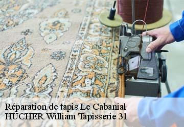 Réparation de tapis  le-cabanial-31460 HUCHER William Tapisserie 31