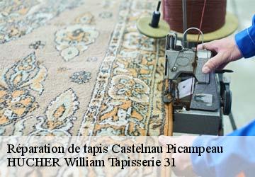 Réparation de tapis  castelnau-picampeau-31430 HUCHER William Tapisserie 31