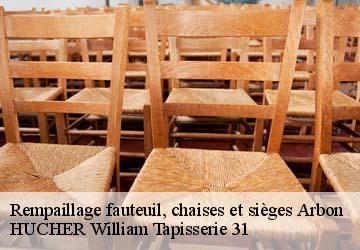Rempaillage fauteuil, chaises et sièges  arbon-31160 HUCHER William Tapisserie 31