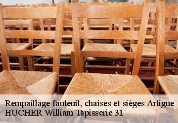 Rempaillage fauteuil, chaises et sièges  artigue-31110 HUCHER William Tapisserie 31