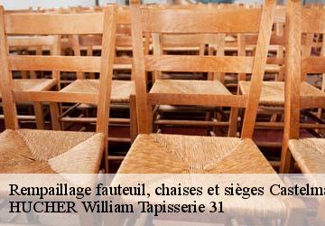 Rempaillage fauteuil, chaises et sièges  castelmaurou-31180 HUCHER William Tapisserie 31