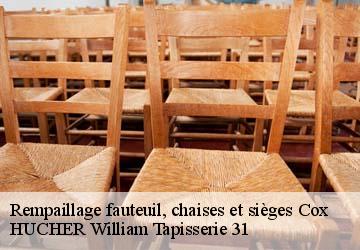Rempaillage fauteuil, chaises et sièges  cox-31480 HUCHER William Tapisserie 31