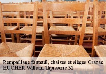Rempaillage fauteuil, chaises et sièges  grazac-31190 HUCHER William Tapisserie 31