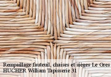 Rempaillage fauteuil, chaises et sièges  le-gres-31480 HUCHER William Tapisserie 31