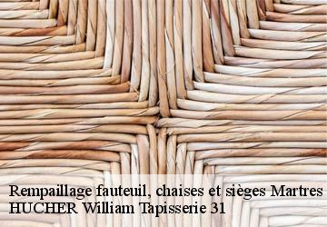 Rempaillage fauteuil, chaises et sièges  martres-tolosane-31220 HUCHER William Tapisserie 31