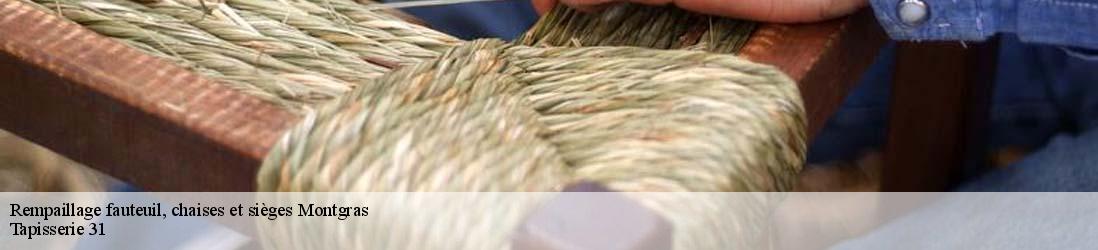 Rempaillage fauteuil, chaises et sièges montgras-31370 Tapisserie 31