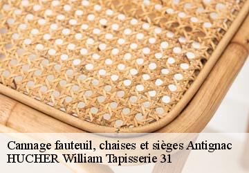 Cannage fauteuil, chaises et sièges  antignac-31110 HUCHER William Tapisserie 31