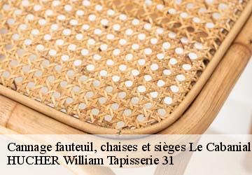 Cannage fauteuil, chaises et sièges  le-cabanial-31460 HUCHER William Tapisserie 31