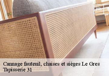 Cannage fauteuil, chaises et sièges le-gres-31480 Tapisserie 31