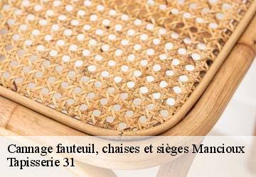 Cannage fauteuil, chaises et sièges mancioux-31360 Tapisserie 31