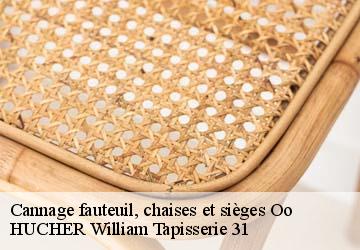 Cannage fauteuil, chaises et sièges  oo-31110 HUCHER William Tapisserie 31