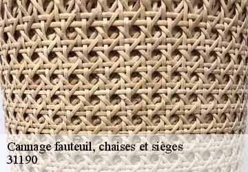 Cannage fauteuil, chaises et sièges puydaniel-31190 Tapisserie 31