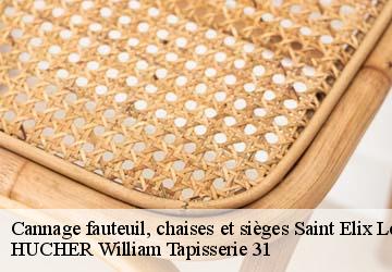 Cannage fauteuil, chaises et sièges  saint-elix-le-chateau-31430 HUCHER William Tapisserie 31