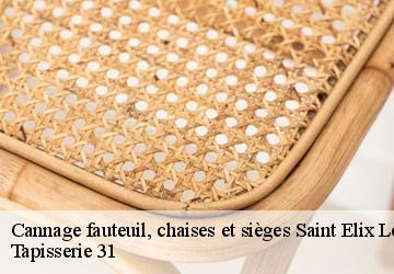 Cannage fauteuil, chaises et sièges saint-elix-le-chateau-31430 Tapisserie 31