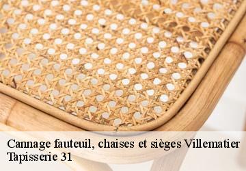 Cannage fauteuil, chaises et sièges villematier-31340 Tapisserie 31