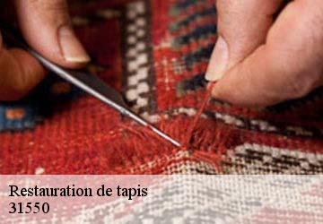 Restauration de tapis  aignes-31550 HUCHER William Tapisserie 31