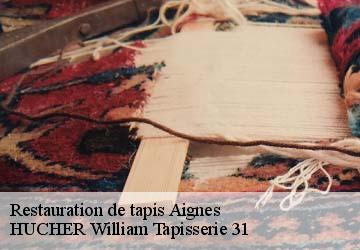 Restauration de tapis  aignes-31550 HUCHER William Tapisserie 31