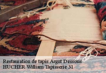 Restauration de tapis  argut-dessous-31440 HUCHER William Tapisserie 31