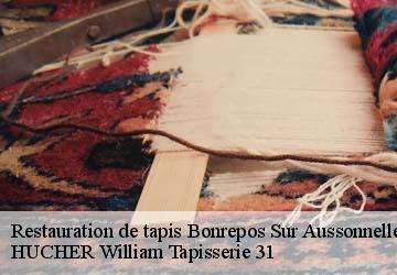 Restauration de tapis  bonrepos-sur-aussonnelle-31470 HUCHER William Tapisserie 31