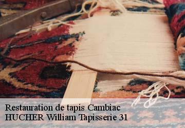 Restauration de tapis  cambiac-31460 HUCHER William Tapisserie 31
