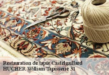 Restauration de tapis  castelgaillard-31230 HUCHER William Tapisserie 31
