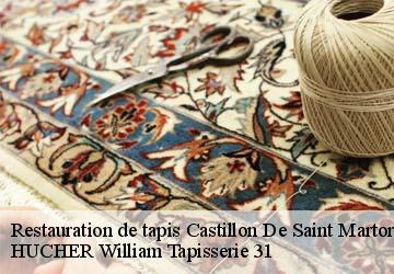Restauration de tapis  castillon-de-saint-martory-31360 HUCHER William Tapisserie 31