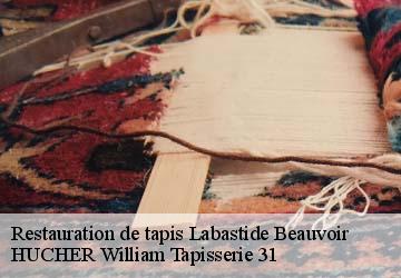 Restauration de tapis  labastide-beauvoir-31450 HUCHER William Tapisserie 31