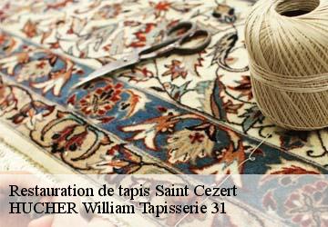 Restauration de tapis  saint-cezert-31330 HUCHER William Tapisserie 31