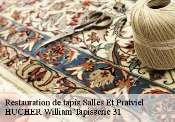 Restauration de tapis  salles-et-pratviel-31110 HUCHER William Tapisserie 31