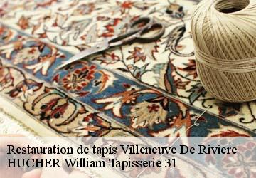 Restauration de tapis  villeneuve-de-riviere-31800 HUCHER William Tapisserie 31