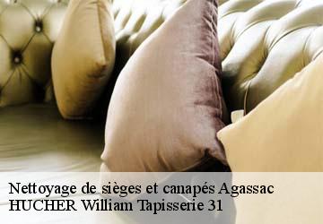 Nettoyage de sièges et canapés  agassac-31230 HUCHER William Tapisserie 31