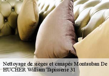Nettoyage de sièges et canapés  montauban-de-luchon-31110 HUCHER William Tapisserie 31