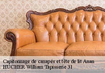 Capitonnage de canapés et tête de lit  anan-31230 HUCHER William Tapisserie 31