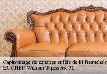 Capitonnage de canapés et tête de lit  beauchalot-31360 HUCHER William Tapisserie 31