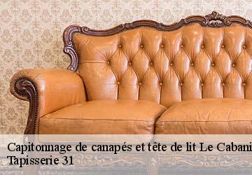 Capitonnage de canapés et tête de lit le-cabanial-31460 Tapisserie 31