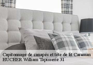 Capitonnage de canapés et tête de lit  caraman-31460 HUCHER William Tapisserie 31