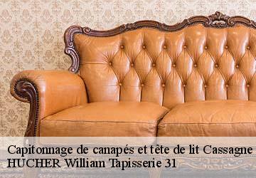 Capitonnage de canapés et tête de lit  cassagne-31260 HUCHER William Tapisserie 31