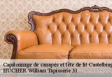 Capitonnage de canapés et tête de lit  castelbiague-31160 HUCHER William Tapisserie 31