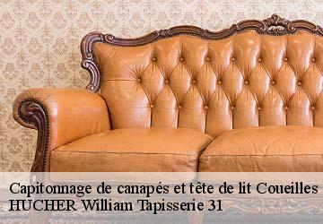 Capitonnage de canapés et tête de lit  coueilles-31230 HUCHER William Tapisserie 31