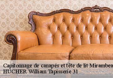 Capitonnage de canapés et tête de lit  mirambeau-31230 HUCHER William Tapisserie 31