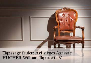 Tapissage fauteuils et sièges  agassac-31230 HUCHER William Tapisserie 31
