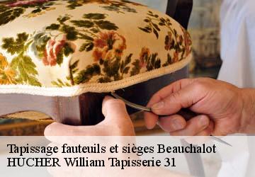 Tapissage fauteuils et sièges  beauchalot-31360 HUCHER William Tapisserie 31