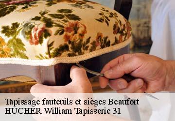 Tapissage fauteuils et sièges  beaufort-31370 HUCHER William Tapisserie 31